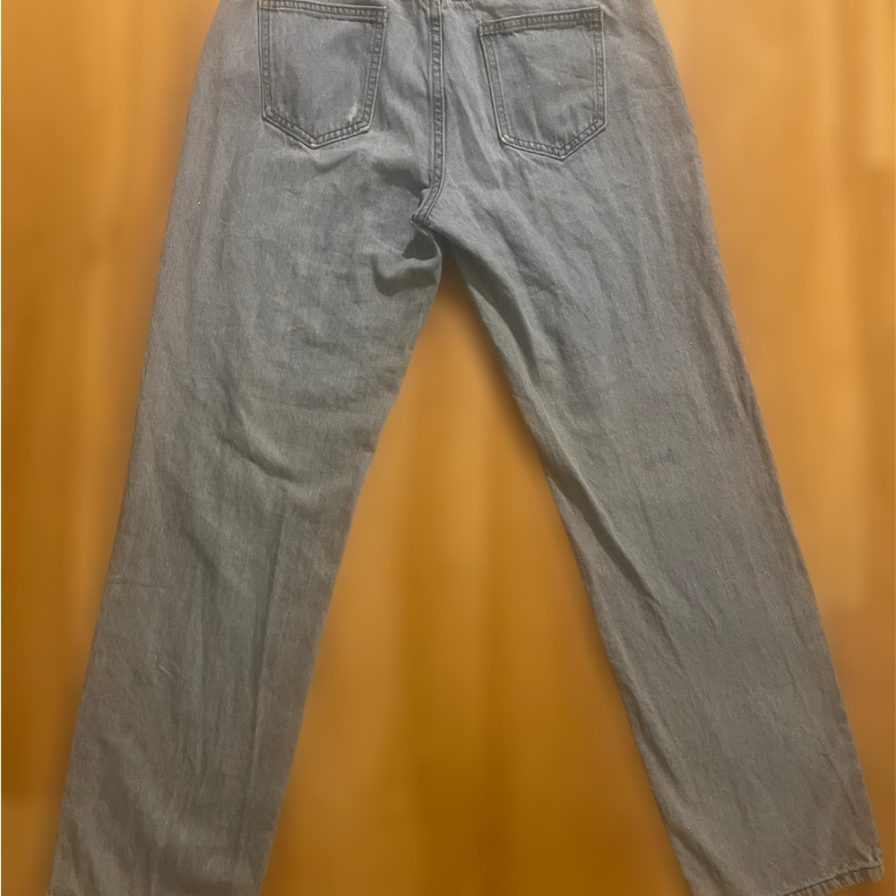 White Fox Fashion Society Jeans Mid Rise Straight Leg Preppy Denim waist 30 - Picture 6 of 8